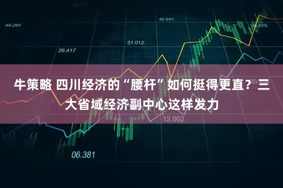牛策略 四川经济的“腰杆”如何挺得更直？三大省域经济副中心这样发力