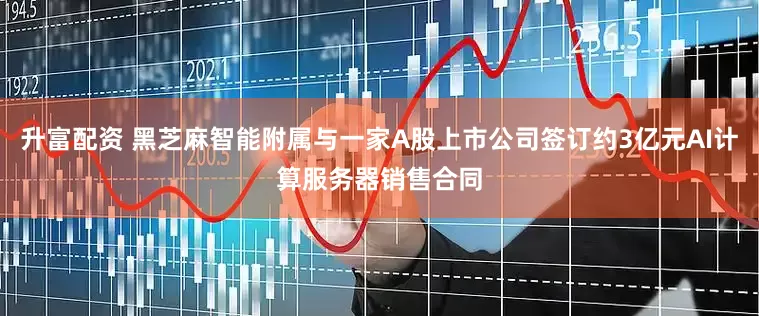 升富配资 黑芝麻智能附属与一家A股上市公司签订约3亿元AI计算服务器销售合同